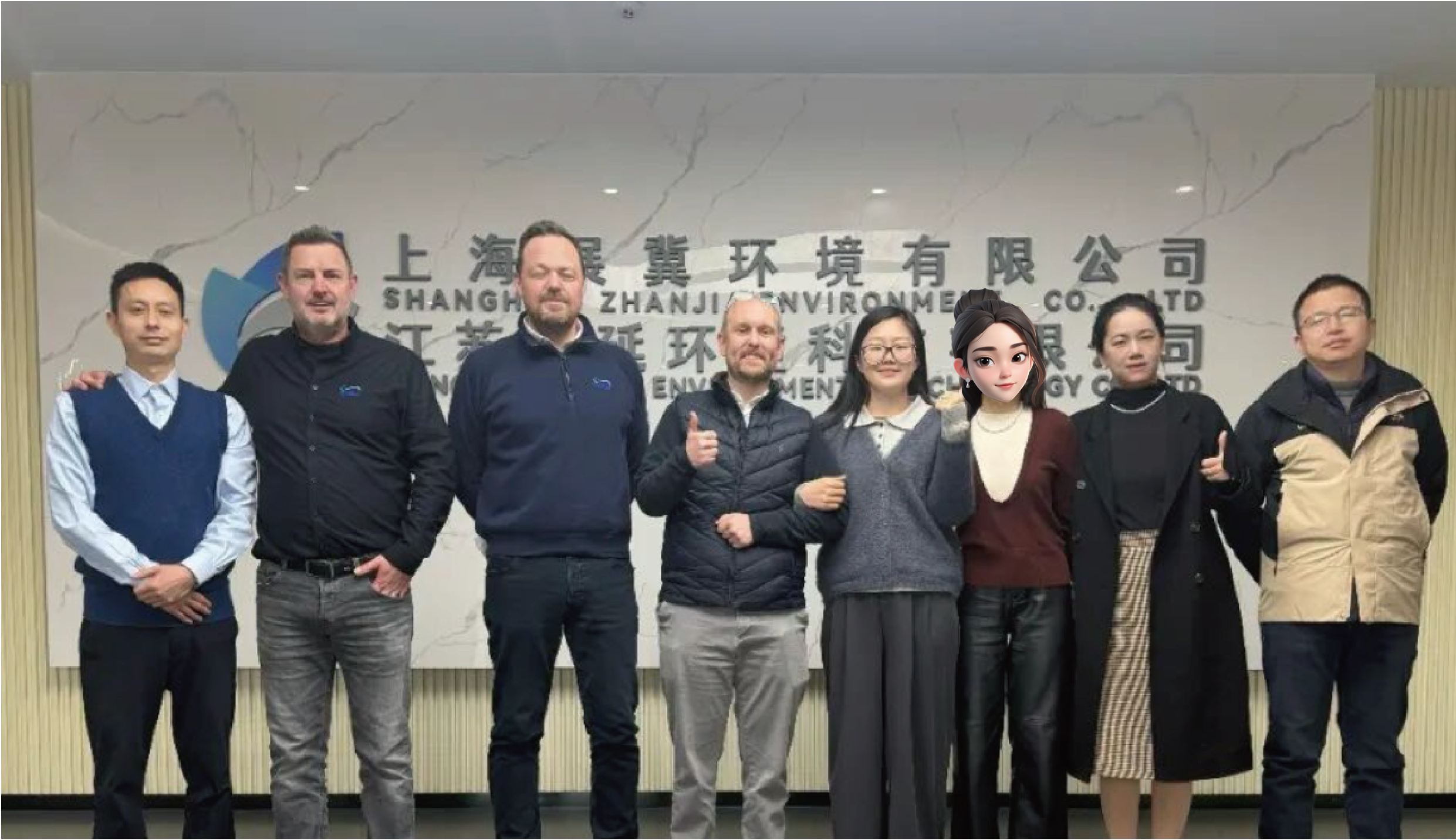聚势前行｜英美企业代表团莅临展冀参观考察，进一步深化国际合作！